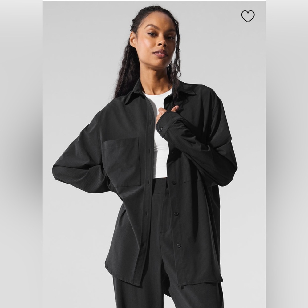 Alo Yoga Dreamscape Long Sleeve Button Down